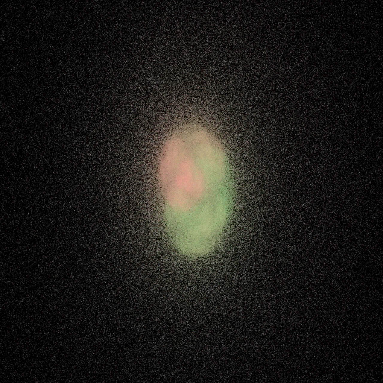 Spiral Core — central spiral structure, no symmetry